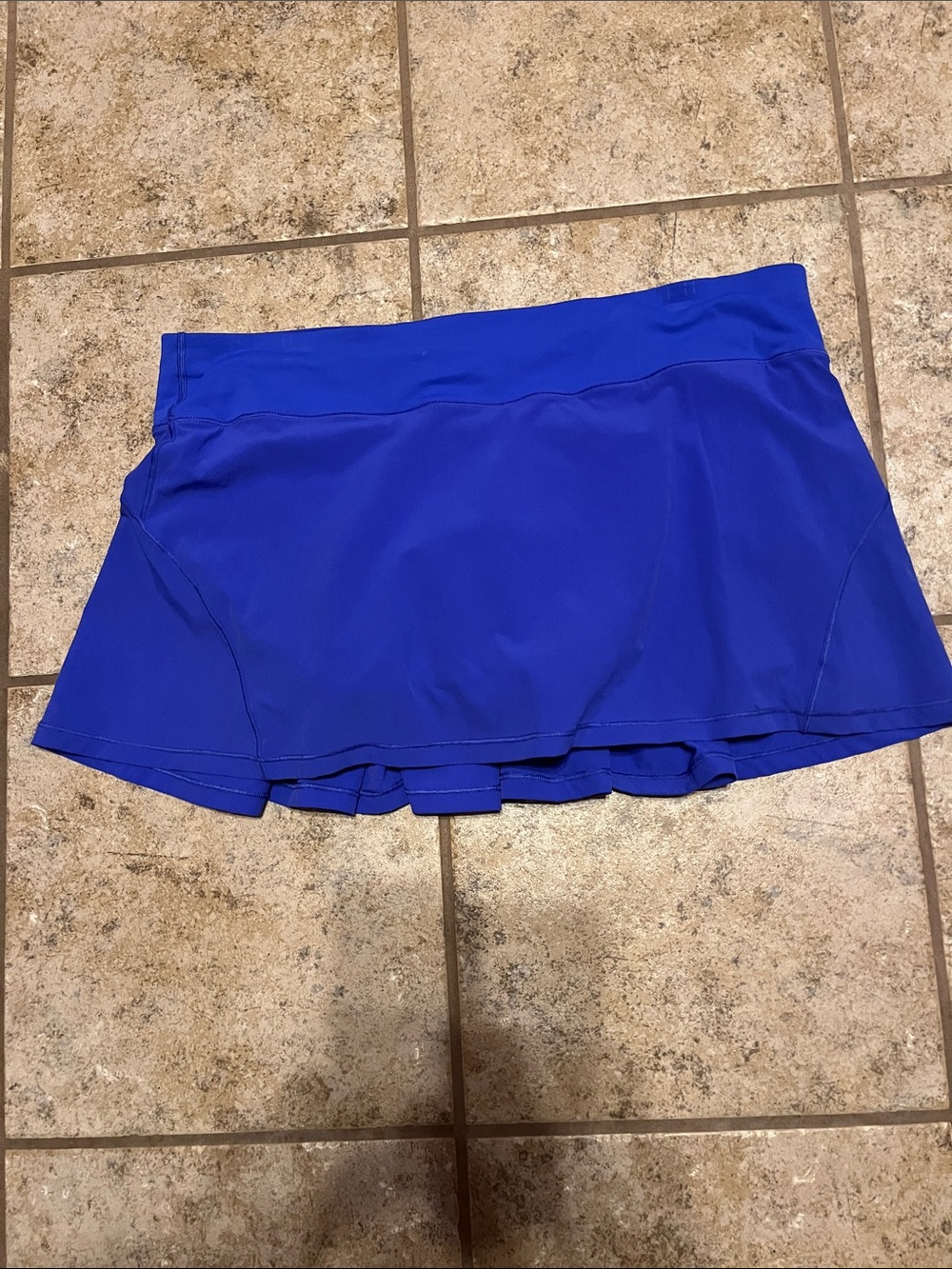 Lululemon 13in Circuit Breaker Skirt Size 12 Purple/Blue Poolside Lulu color